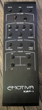 EMOTIVA XSP-1 REFERENCE PREAMPLIFIER REMOTE CONTROL SUPER RARE ORIGINAL NEW