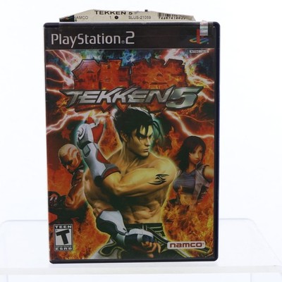Tekken 5 Sony PlayStation 2 CIB Black Label PS2