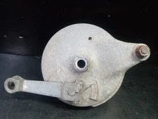 84 Kawasaki KD80M KD 80 M KD80 Rear Brake Drum Hub Backing Plate Shoes Assembly 