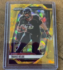 2025 Panini Prizm Draft Picks - Travis Kelce #173 Gold Ice Prizm