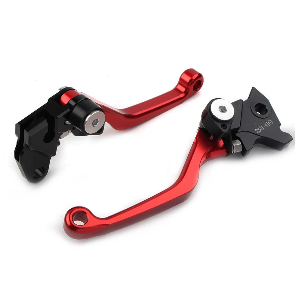 Fit Yamaha TTR125L/LE/LW 2000-2020 Red Disc Brake Clutch Levers Pivot CNC - Image 4 of 4