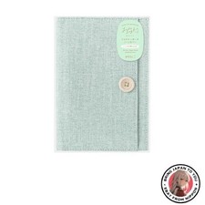 Midori Notebook Cover Yurulog B6 Cloth Light Blue 15361006