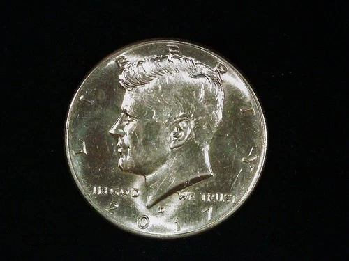 2017-D Kennedy Half Dollar AU++ (1). Free Shipping!