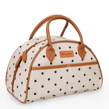 Lunch Bag Tote for Women Insulated Lunch Box Purse Work Office Picnic Work PINK