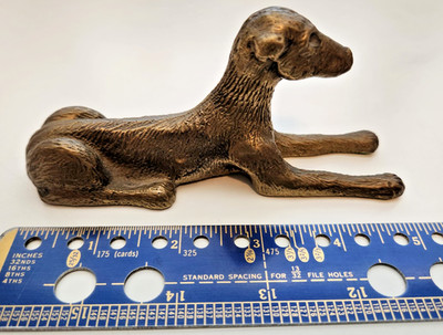 Brass Figurine Irish Wolfhound