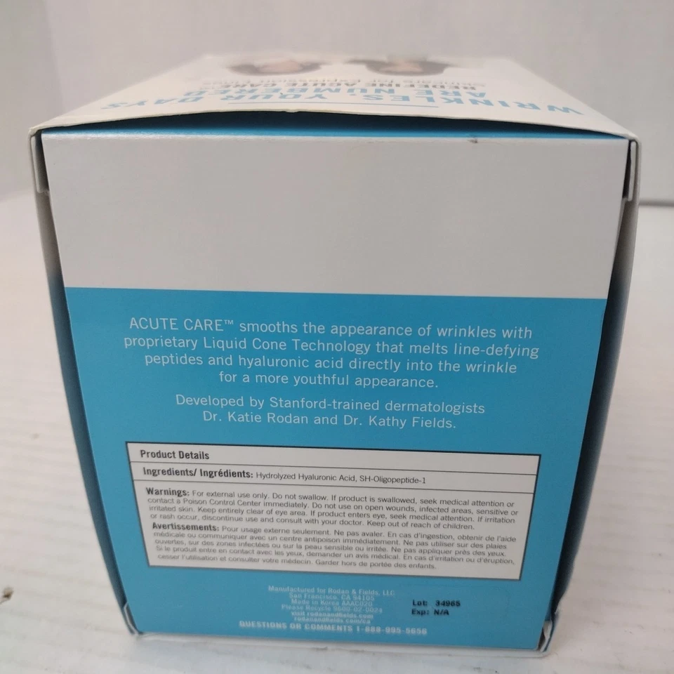 Rodan + Fields Redefine Acute Care Expression Lines Eye Wrinkles 20 Patches NEW - Image 4 of 4