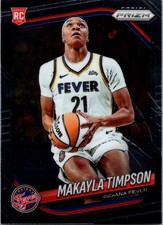 Makayla Timpson 2025 Panini Prizm WNBA #14 Rookie Indiana Fever