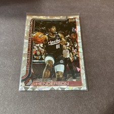 2025-26 Topps - Scoot Henderson #122 Crackleboard Foil