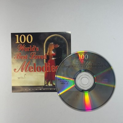 100 World's Best Loved Melodies Disc 2 CD 1995 Volume Two Easy Listening Madacy