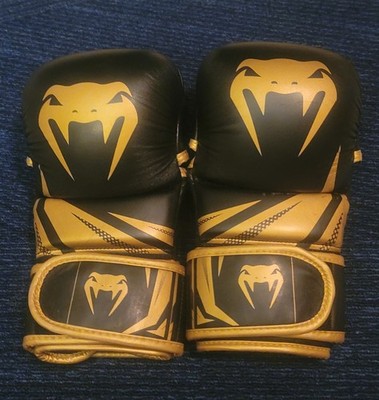 Venum Challenger 3.0 Sparring Gloves Black Gold  for MMA and Boxing Unused 