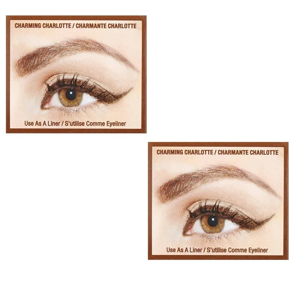 Pack of 2 NYX Cosmetics Gel Eyeliner and Smudger, GLAS02 Charlotte Brown - Image 4 of 4