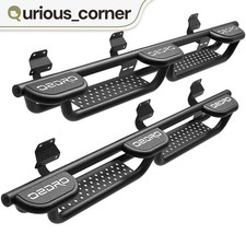 Running Boards For 2015-2026 Ford F150 F250 Supercrew Cab 3-raised Side Step Bar