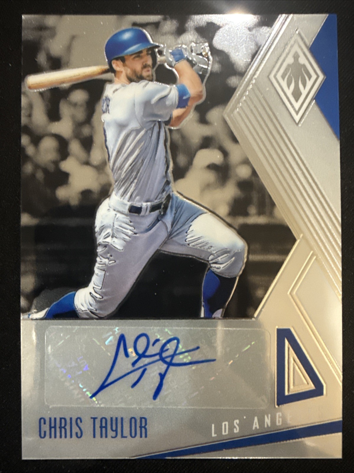 2018 Panini Phoenix Chris Taylor No. PS-CT Signatures Autograph Dodgers Auto