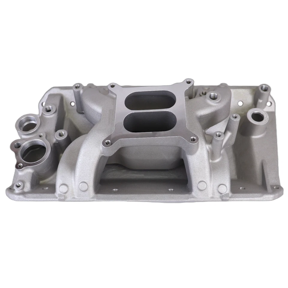 Small Block Air-Gap Edelbrock.7531 Intake Manifold For AMC Jeep 304-401 AM.Part Foto 3 de 4