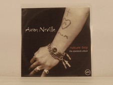 AARON NEVILLE NATURE BOY THE STANDARDS ALBUM (589) 12 Track Promo CD Album inclu