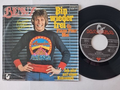 Benny - Bin wieder frei 7'' Vinyl/ CV Plastic Bertrand - Ca plane pour moi