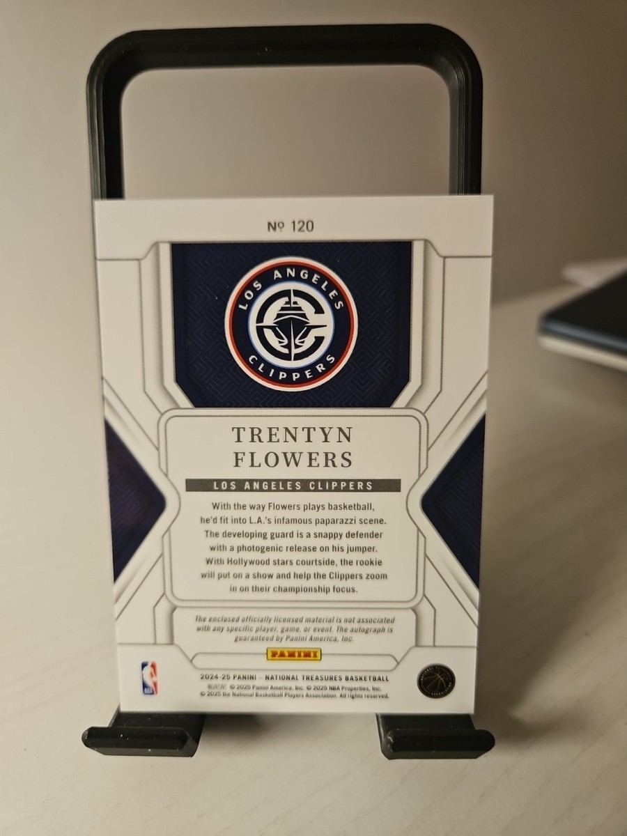 ドイリー・フロレンティン・ミモザ・ブレード 2024-25 Panini National Treasures Trentyn Flowers Orange RPA RC