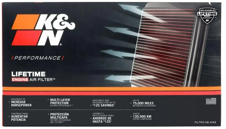 Filtro de aire de alto rendimiento K&N 33-2090 para HONDA PRELUDE V (BB) PRELUDE IV (BB) - Imagen 3 de 4