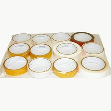 FindTape Double-Sided Tape Test Pack: 1 in. x 3 yds. 12 rolls/pack Multiple Co