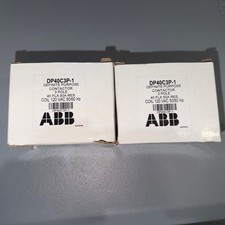 ABB DP40C3P-1, 3-Pole, 40FLA, 50A, Coil 120VAC STERIS P387363536