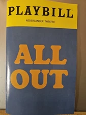 All Out Playbill - Ike Barinholtz,  Eric Andre, Abbi Jabobson,  Jon Stewart