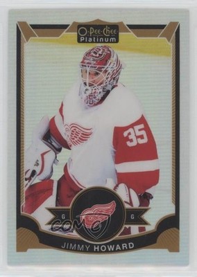2015-16 O-Pee-Chee Platinum White Ice 106/199 Jimmy Howard #103 tg9