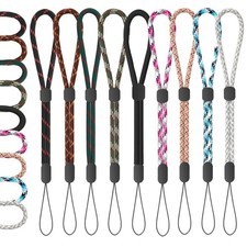 FrgKbTm Hand Wrist Strap Lanyard, Adjustable Nylon Colorful for Mobile Phone