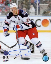 Ryan Callahan NY Rangers Signed 8x10 Photo - 2014 Stadium Series Jersey