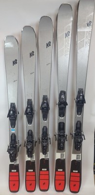 Used $800 K2 Mindbender RX Skis & Salomon L10 GW Bindings 149 156 163 170 177cm