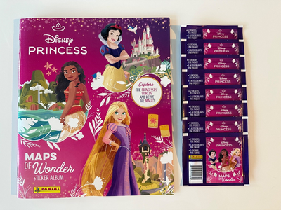 #ad #ad Disney Princess Maps of Wonder Album and Stickers Set Panini $12.99