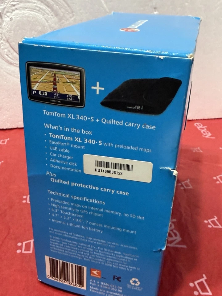 NEW TomTom XL 340S LIVE Car Portable GPS Navigation System Set Directions uber - Image 4 of 4