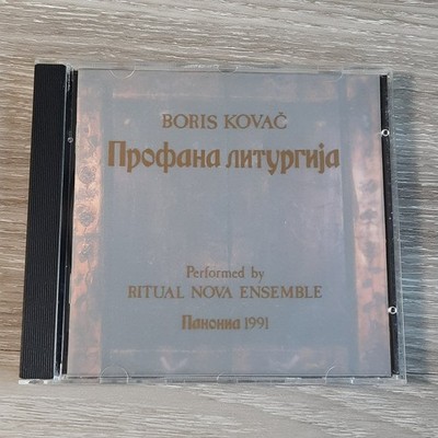 Boris Kovac   Profana Liturgija CD 1991 Avant-Garde Experimental ADN