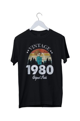 Vintage 1980 Original Pats Graphic Print T-Shirt Herren Unisex S M L XL 2 3 4 XL  