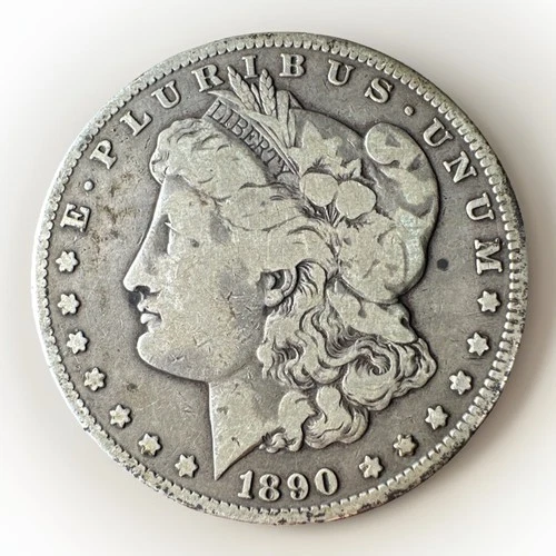 1890-CC Morgan Dollar Nice Super Original VG