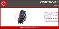 Schalter zum Anheben der Scheibe hinten CWR71064AS CASCO für NISSAN LEAF JUKE