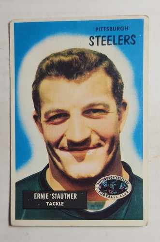 Ernie Stautner #134 1955 Bowman card