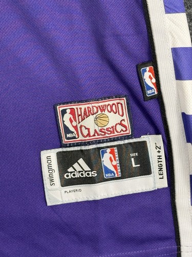 Jason Williams Sacramento Kings Adidas Jersey Mens L Hardwood Classics Stitched - Picture 3 of 9