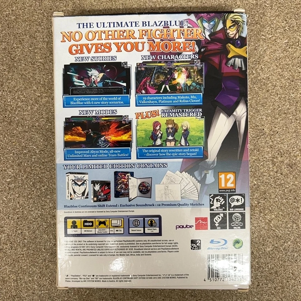 BlazBlue: Continuum Shift Extend Limited Edition (PlayStation 3) [Complete] - Image 3 of 4