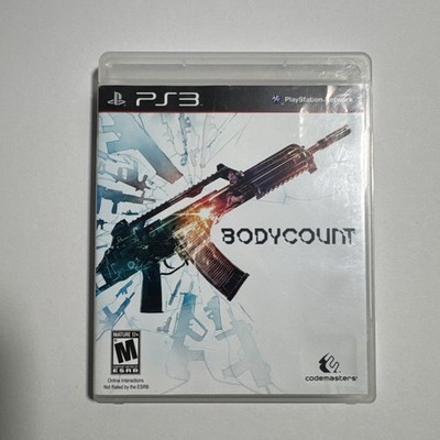Bodycount PS3 CIB Complete W/ Manual PlayStation 3 Game By Code masters Tested 