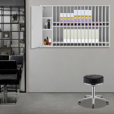 Hair Color Tube Large Capacity Storage Cabinet Barber Hairdye Organizer Rack