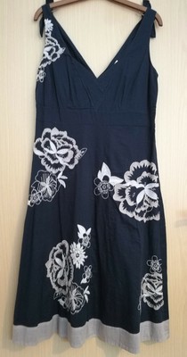 blue cotton sundress
