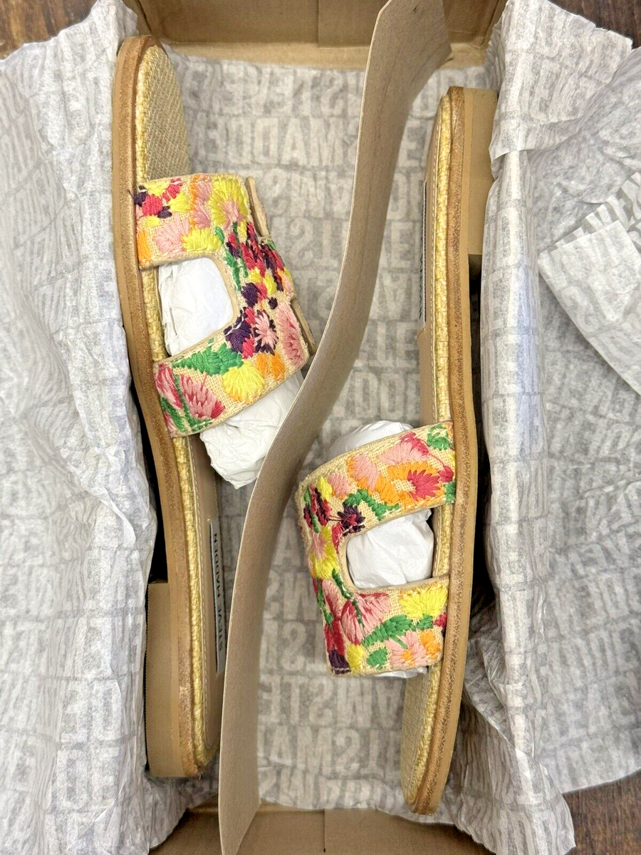 ★Steve Madden★新作★大人気★HADYN FLORAL MULTI★サンダル Amazon | Steve Madden レディース Hadyn サンダル, フローラル