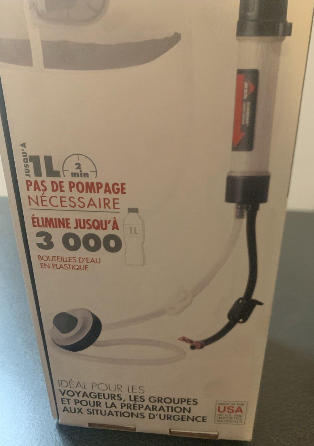 MSR Guardian Gravity Purifier Water Purifier Camping 10L Emergencies New in Box