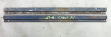 1937 1938 Chevy Truck Door Window Lower Glass Channels Original Gm Pair 39-40
