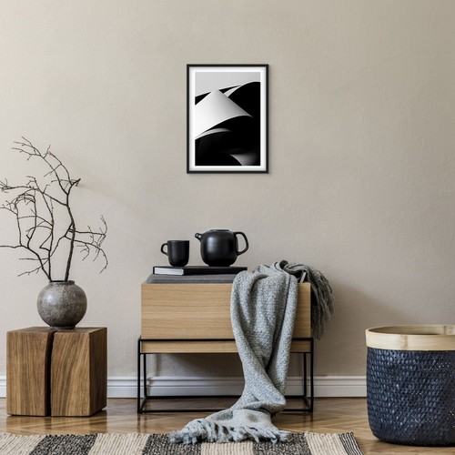 Wandbilder 30x40cm Poster 3D Gedämpft Formen Wandposter Bilder Wall Art Wanddeko - Bild 5 von 10