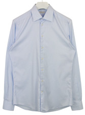 Suitsupply Try On Slim Fit Shirt Men's Button Placket 40-7 / 15 3/4L