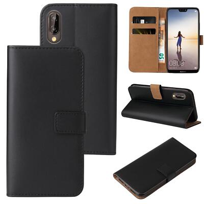 Schutz Hülle für Huawei P20 Lite Handy Tasche Smartphone Case Schale Cover Klapp