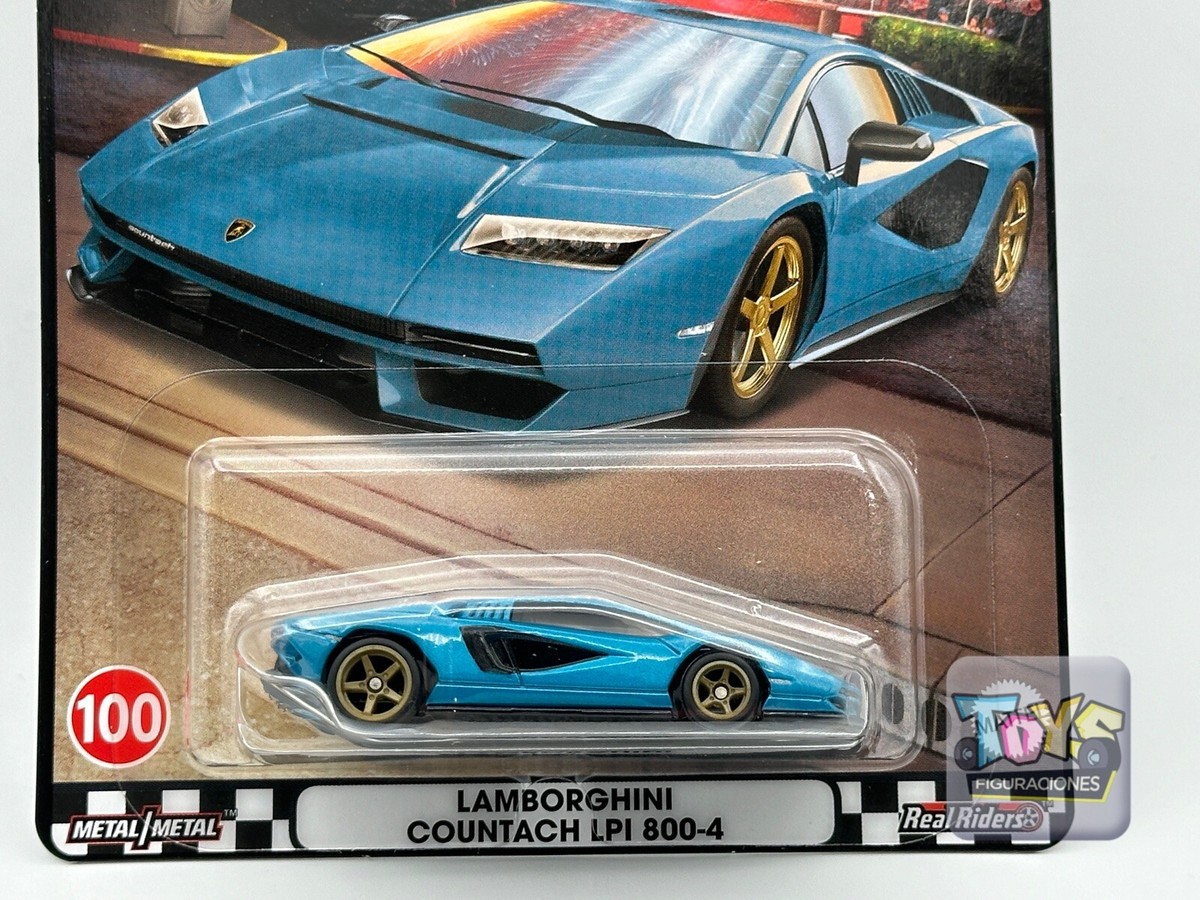 ミニカー Hot Wheels Lamborghini Countach LPI800-4 Lamborghini Countach LPI 800-4 White 