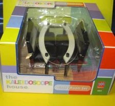 Bozart 1/12 The Kaleidoscope Doll House Dining Room Set Table and Chairs 30026