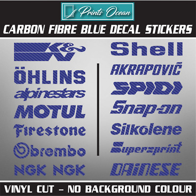 Motorrad Sponsor Aufkleber Decals Track RACING Bike MX Bauch Pan Verkleidungen Vinyl